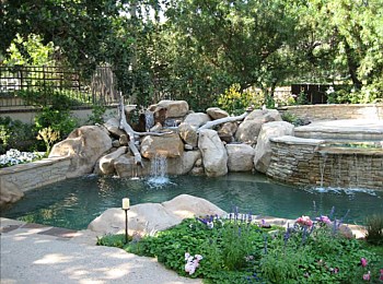 Other Water Features: Ponds, Streams, Fountains, Spas